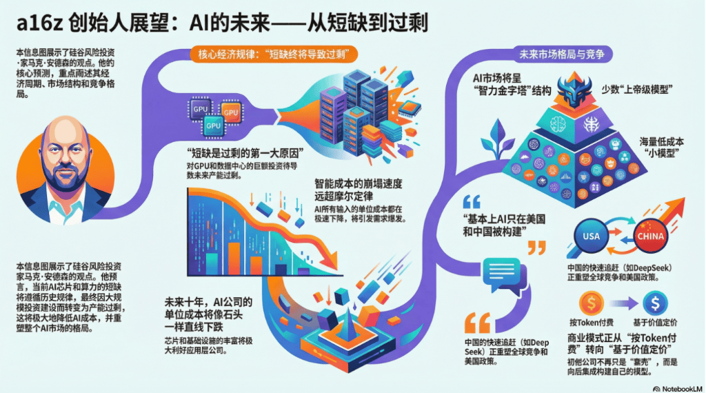 “短缺终将导致过剩”！a16z安德森2026年展望：AI芯片将迎来产能爆发与价格崩塌